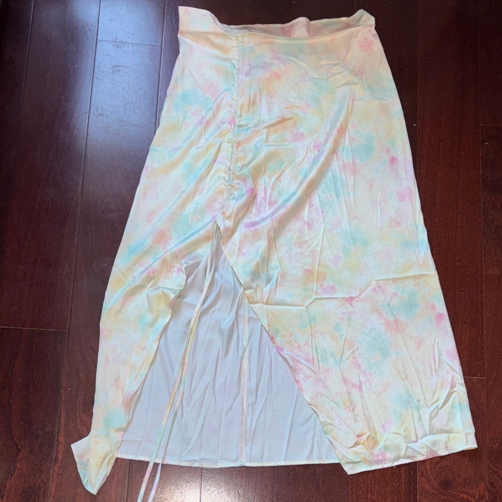 Cider Asymmetrical Pastel Skirt